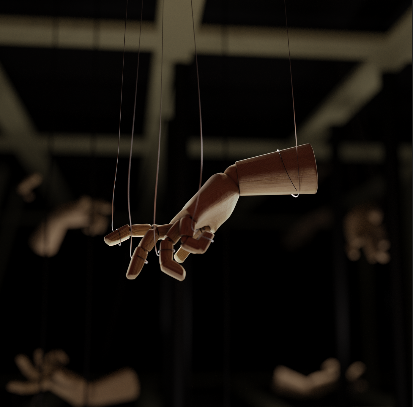 Student Made Hands Model
